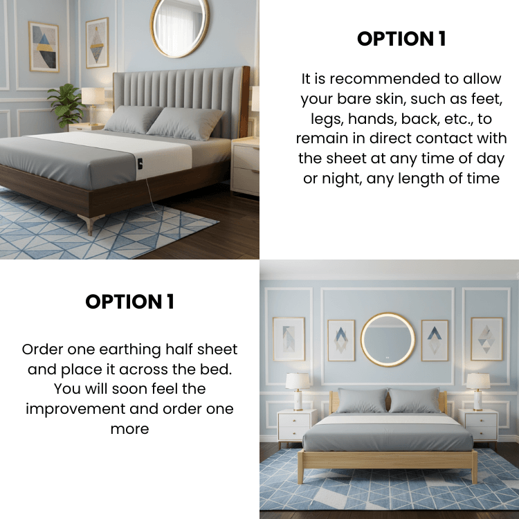 NoxenGrounding™ Bed Sheet